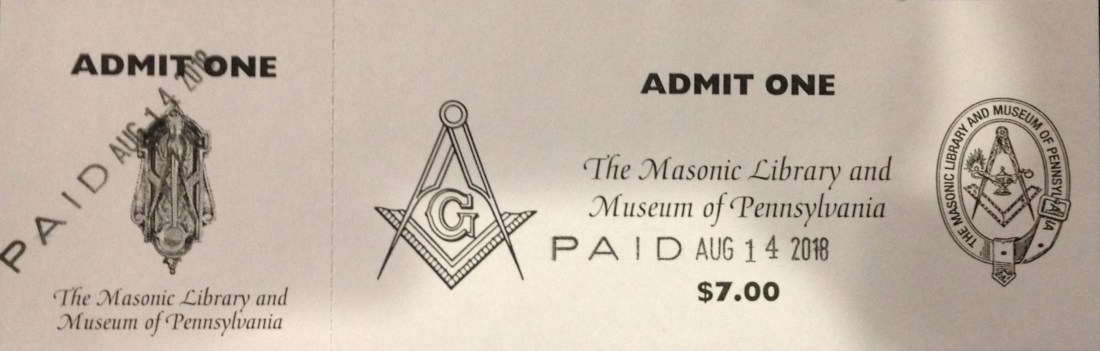 Masonic Ticket