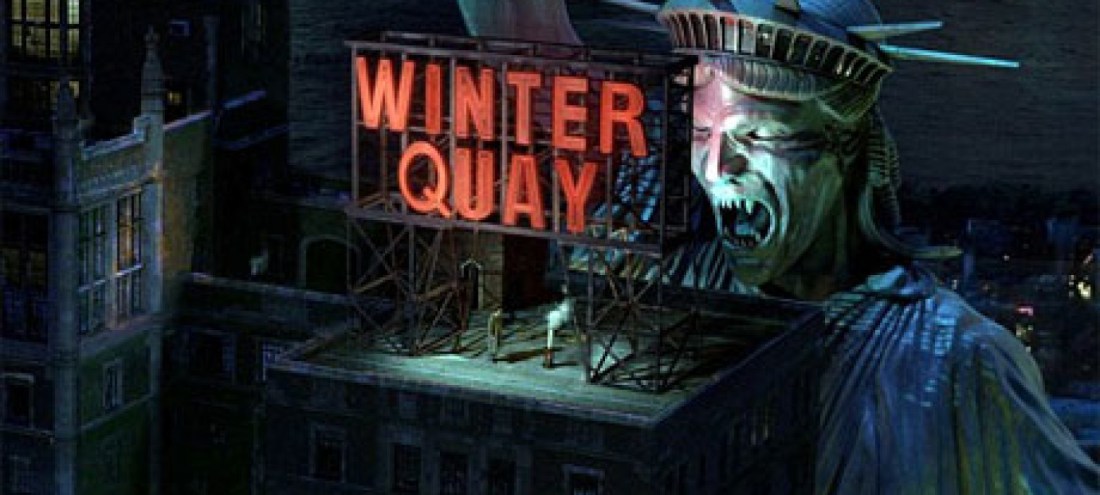 Winter Quay Statue of Liberty