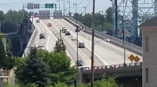 Bath Maine Route 1 bridge--tighter